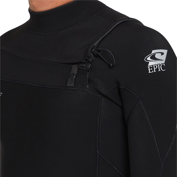 2026 O'Neill Männer Epic 3/2mm Brustreißverschluss Neoprenanzug 5646 - Black
